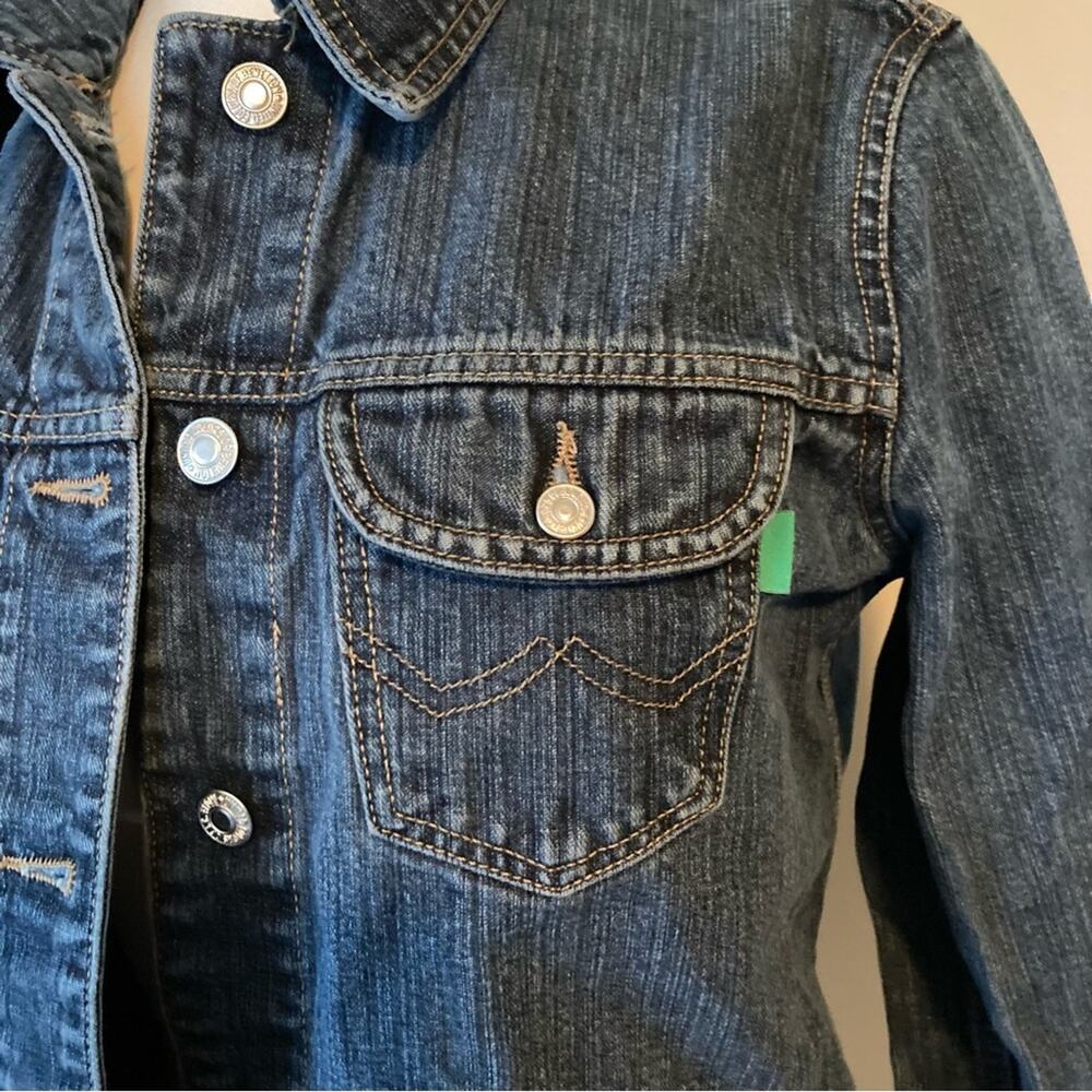 United Colors of Benetton Jean Jacket Size M - Picture 2 of 8